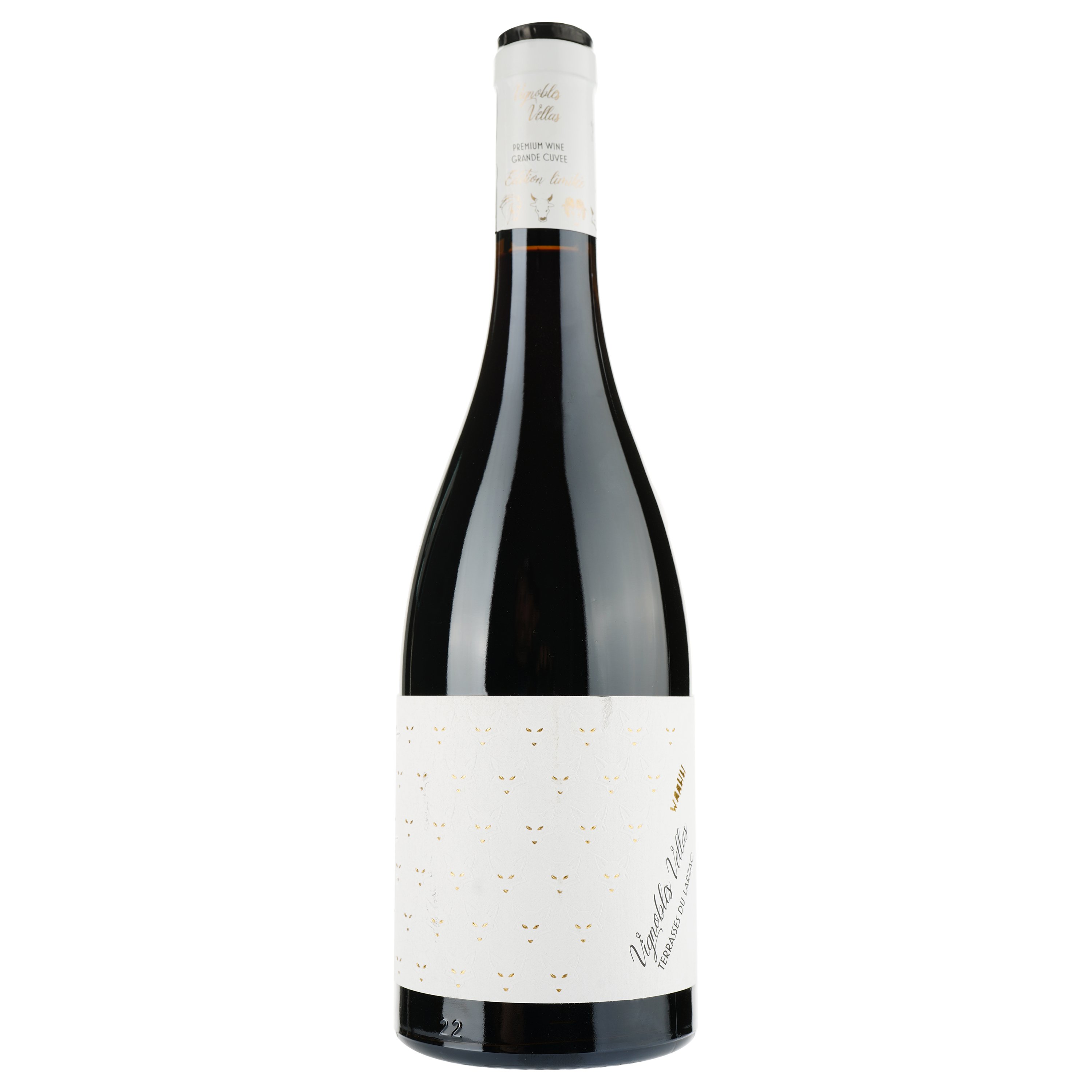 Вино Les Animaux AOP Terrases du Larzac 2020, червоне, сухе, 0,75 л - фото 1