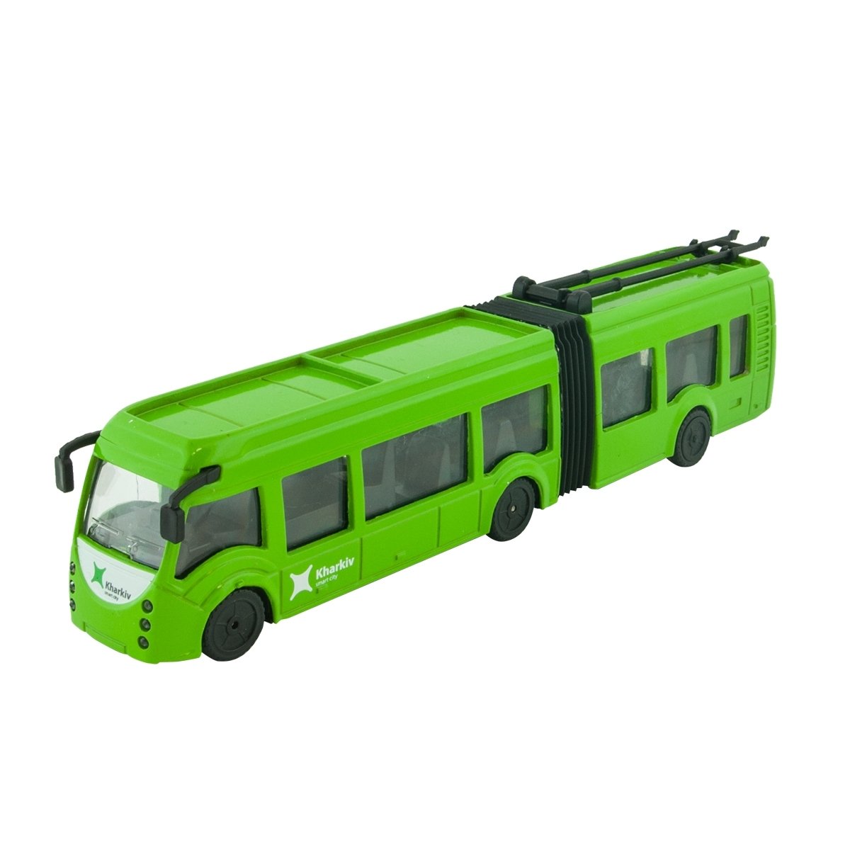 Модель Technopark Троллейбус Харьков, зеленый (SB-18-11WB(NO IC)) - фото 1