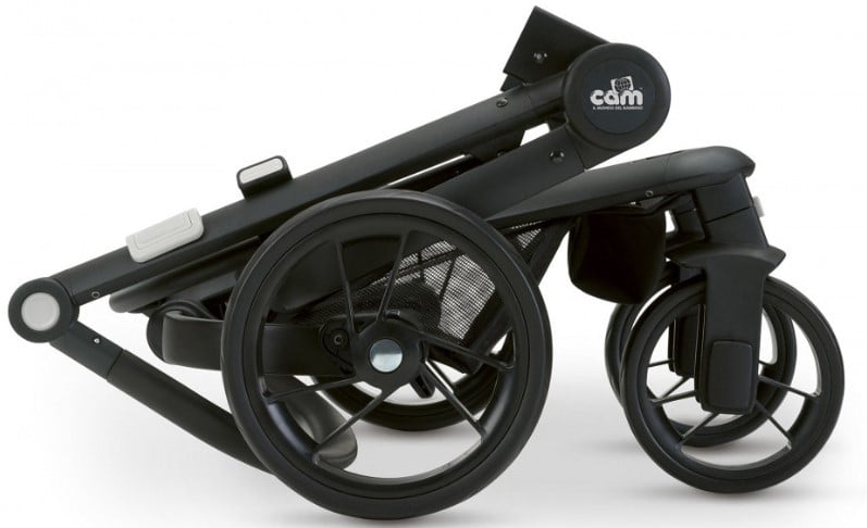 Универсальная коляска 3 в 1 CAM Taski Sport, черный (910/845) - фото 2