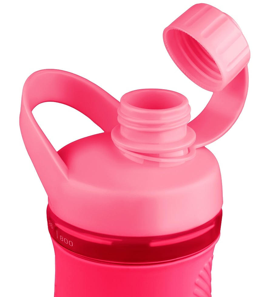 Пляшка для води Ardesto Round Bottle, 0,8 л, рожевий (AR2203TR) - фото 3