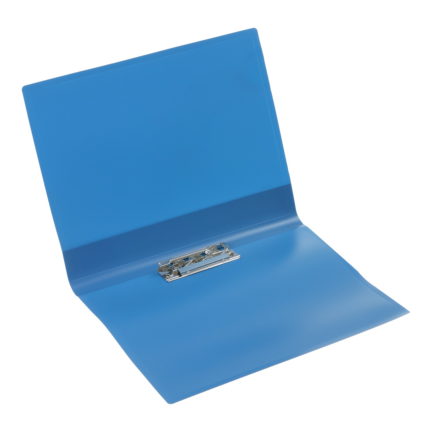 Пластиковая папка с боковым прижимом Buromax Jombax А4 синяя (BM.3401-02) - фото 2