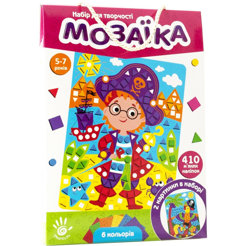 Набір для творчості Vladi Toys М'яка мозаїка Пірат (VT4511-04) - фото 1