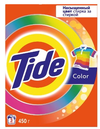 Стиральный порошок Tide Color, 450 г - фото 1