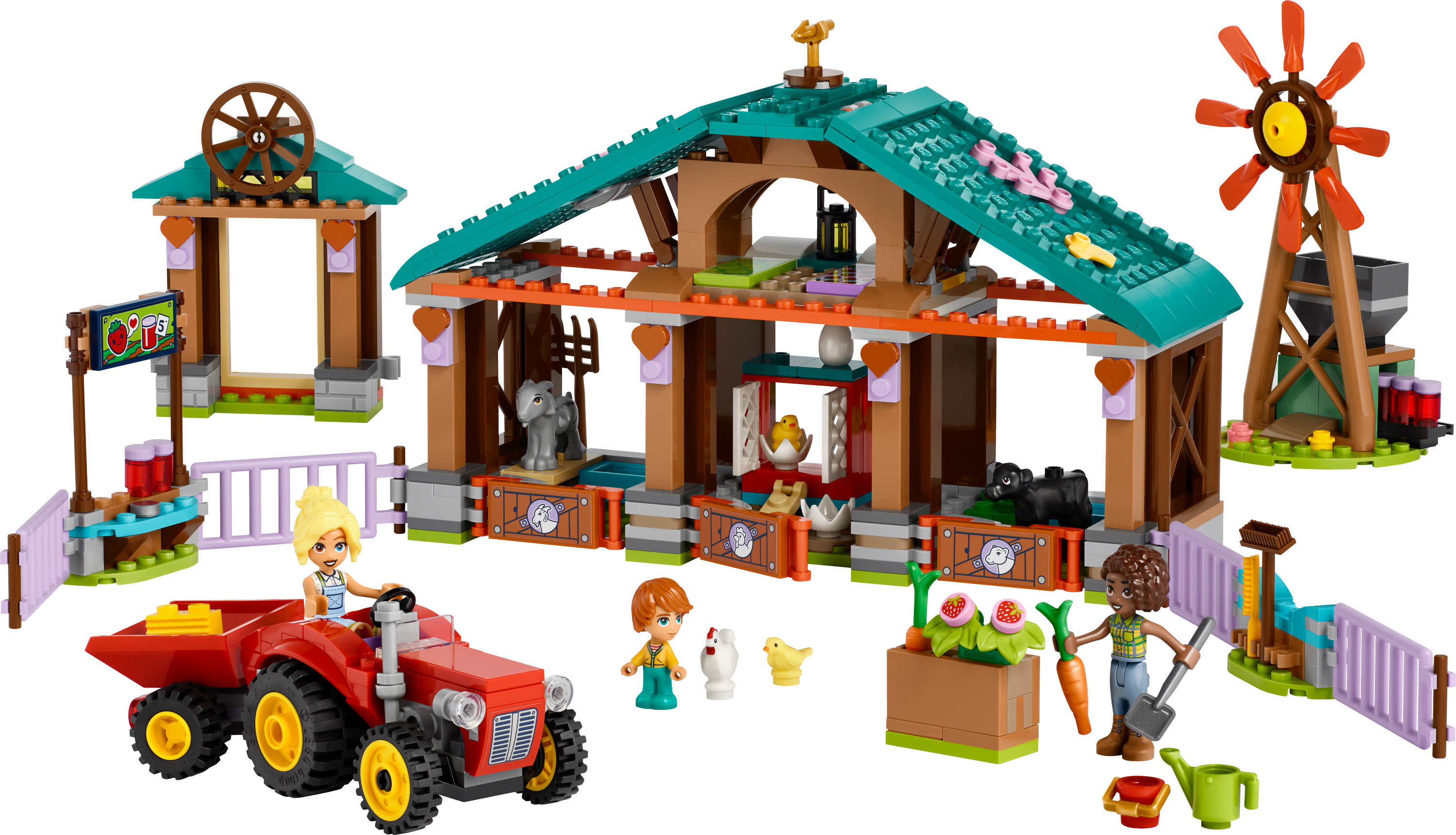Конструктор LEGO Friends Приют для сельскохозяйственных животных 489 детали (42617) - фото 2