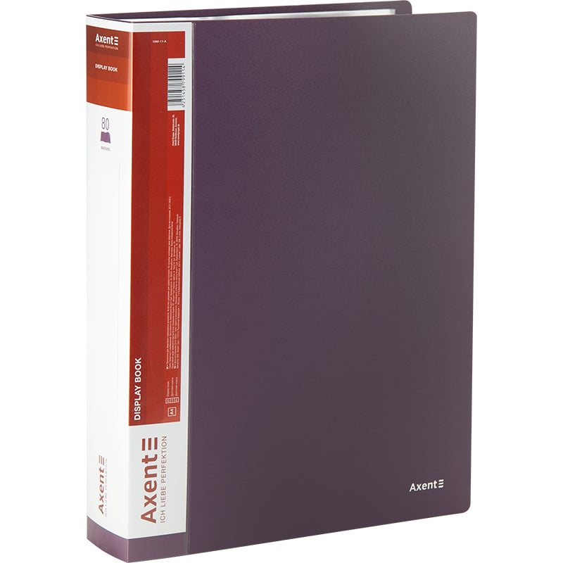Дисплей-книга Axent A4 80 файлов сливовая (1280-11-A) - фото 3