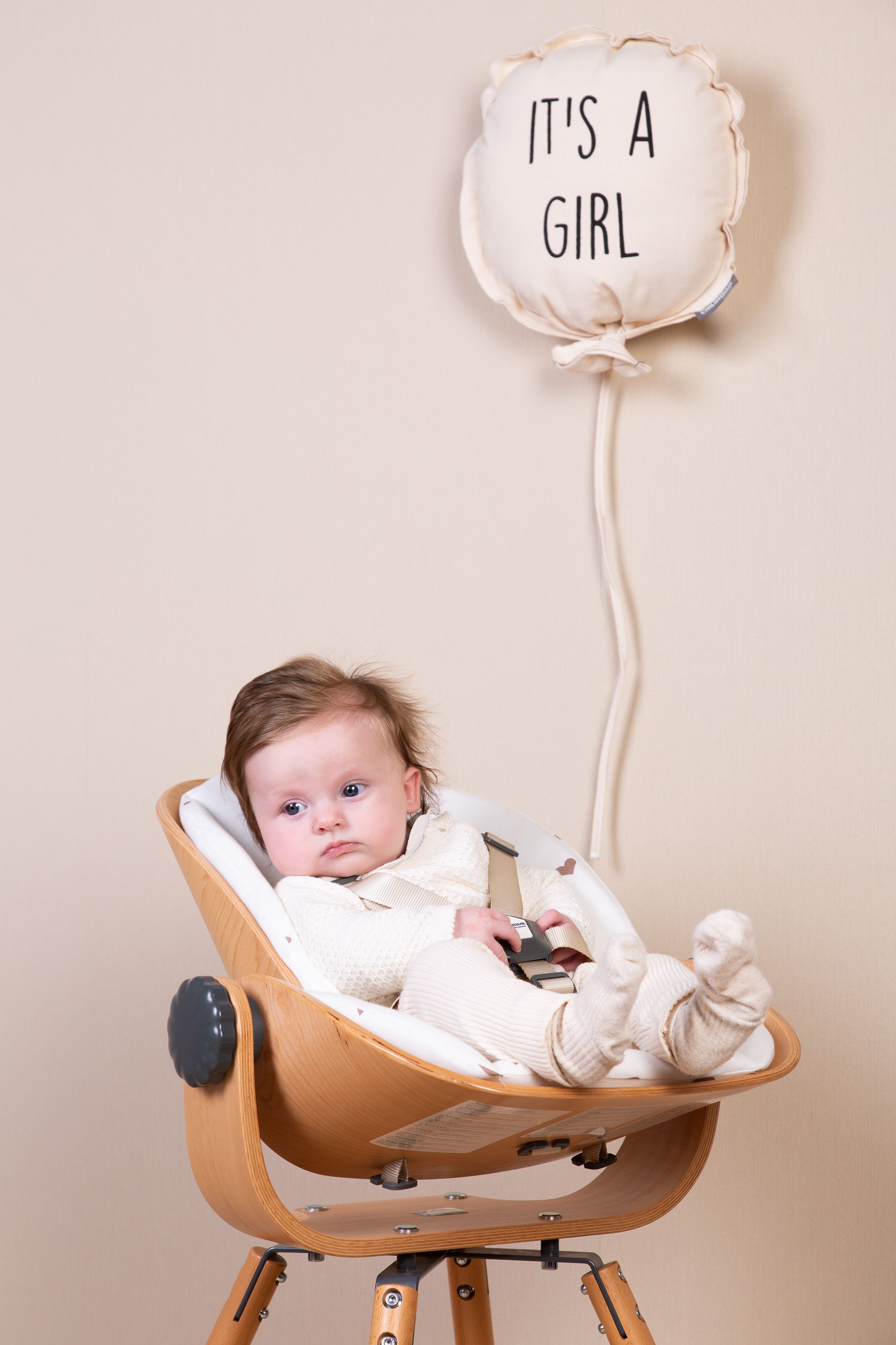 Сидіння для новонародженого до стільця для годування Childhome Evolu (CHEVONBNANT) - фото 16