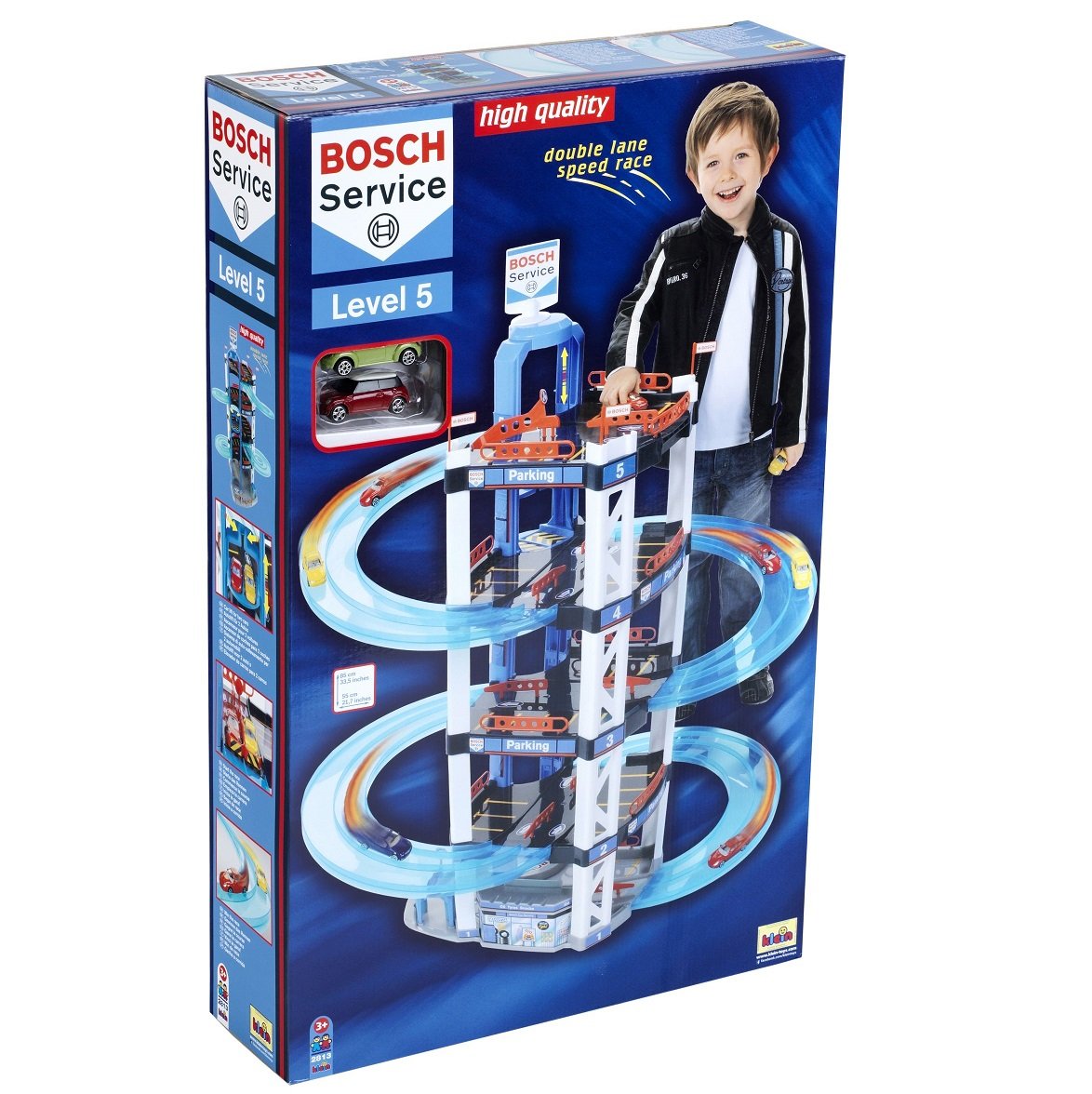 Игрушечный набор Bosch Mini Паркинг на 5 уровней (2813) - фото 6