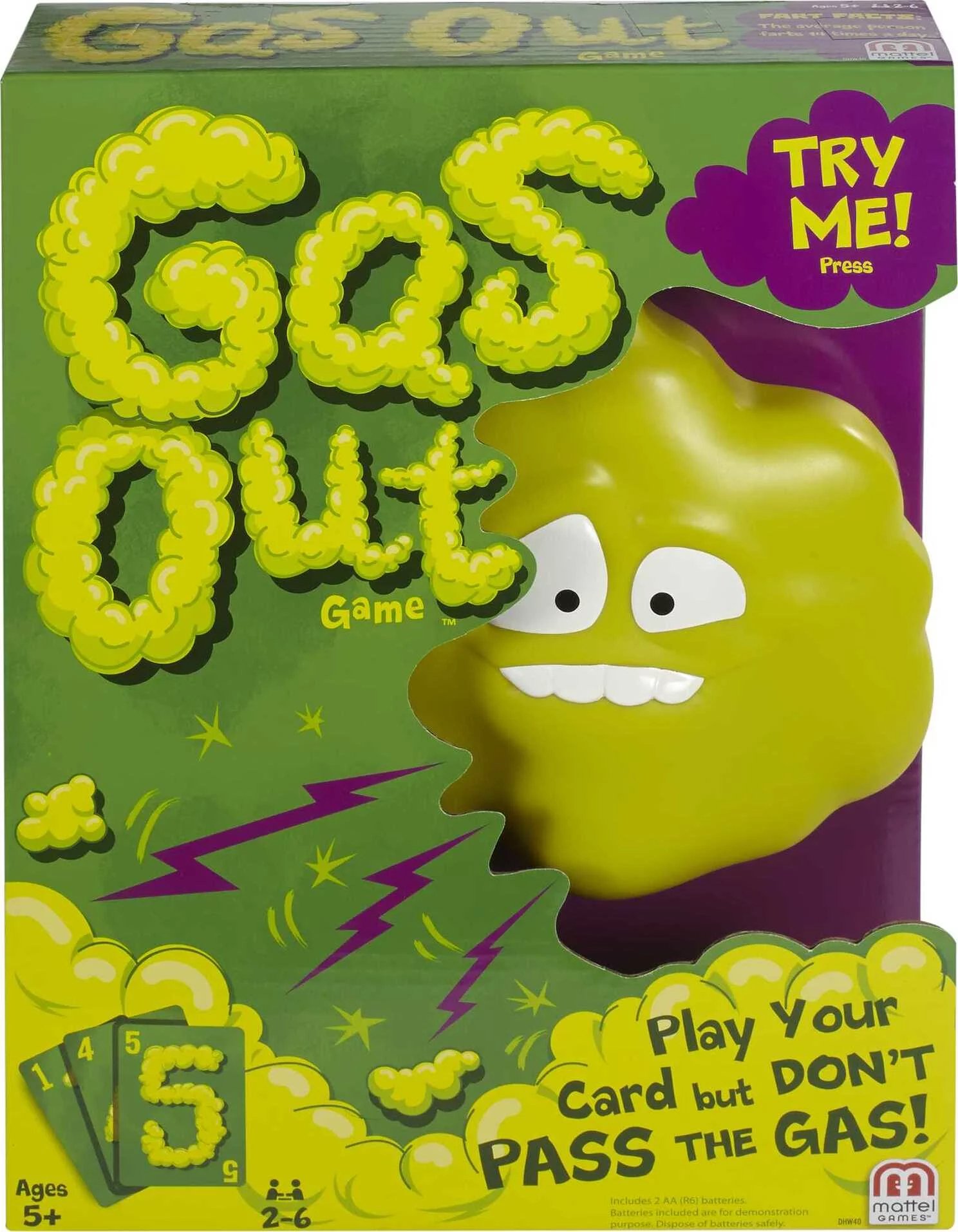 Настільна гра Mattel Games Gas Out, укр. мова (DHW40) - фото 1