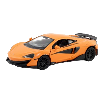 Машинка Uni-fortune McLaren 600 LT, 1:32, жовтогарячий (554985M(A)) - фото 1