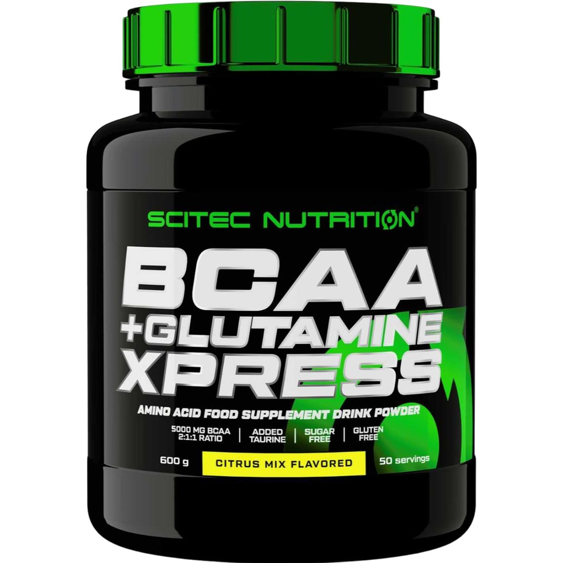 Аминокислоты Scitec Nutrition BCAA+Glutamine Xpress Цитрусовый микс 600 г - фото 1