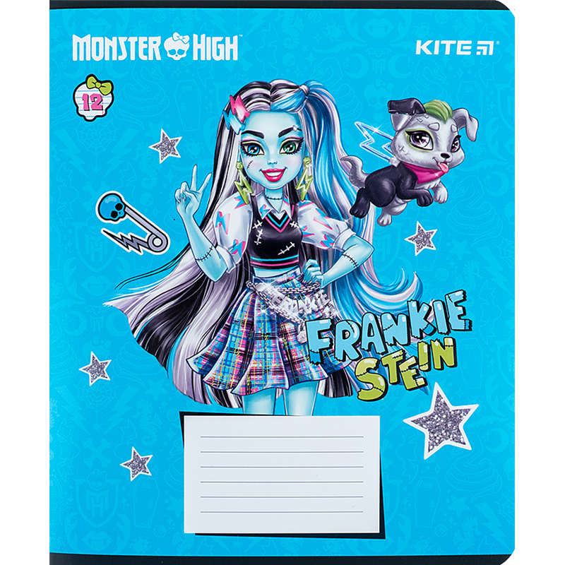 Набор тетрадей Kite Monster High А5 в линейку 12 листов 25 шт. (MH24-234) - фото 4