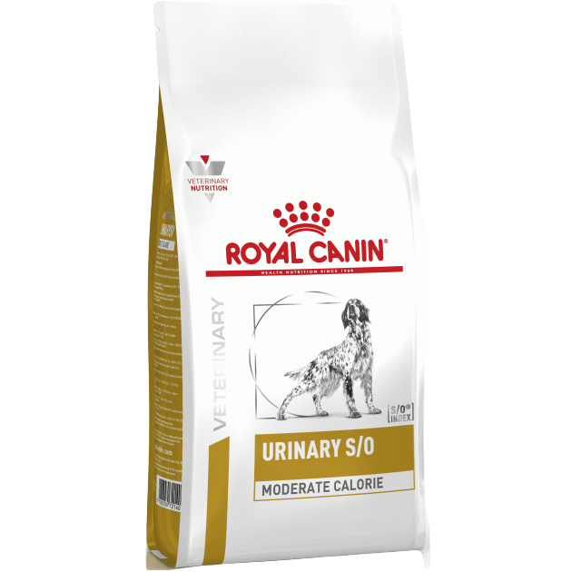 Сухий дієтичний корм Royal Canin Urinary S/O Moderate Calorie для собак схильних до набору зайвої ваги при захворюваннях нижніх сечовивідних шляхів, 1,5 кг (3800015) - фото 1