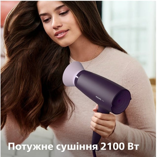 Фен для волос Philips Thermo Protect, фиолетовый (BHD340/10) - фото 6
