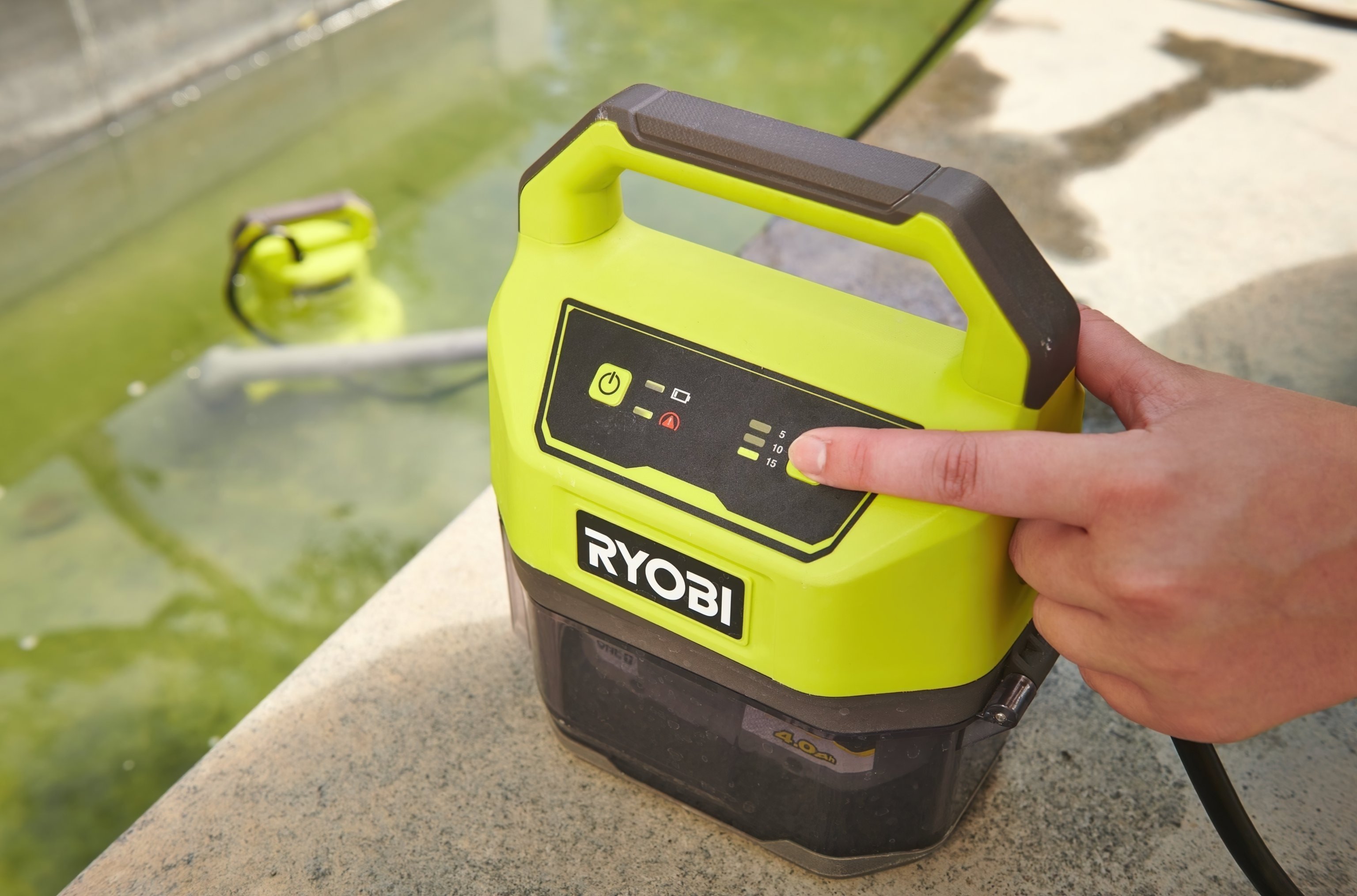 Насос для брудної та чистої води Ryobi One+ RY18SPA-0, 18V, без АКБ та ЗП (5133005778) - фото 5