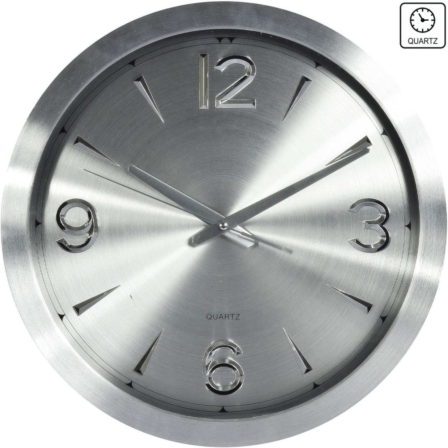 Часы настенные Technoline 634911 Metal Silver (634911) - фото 1