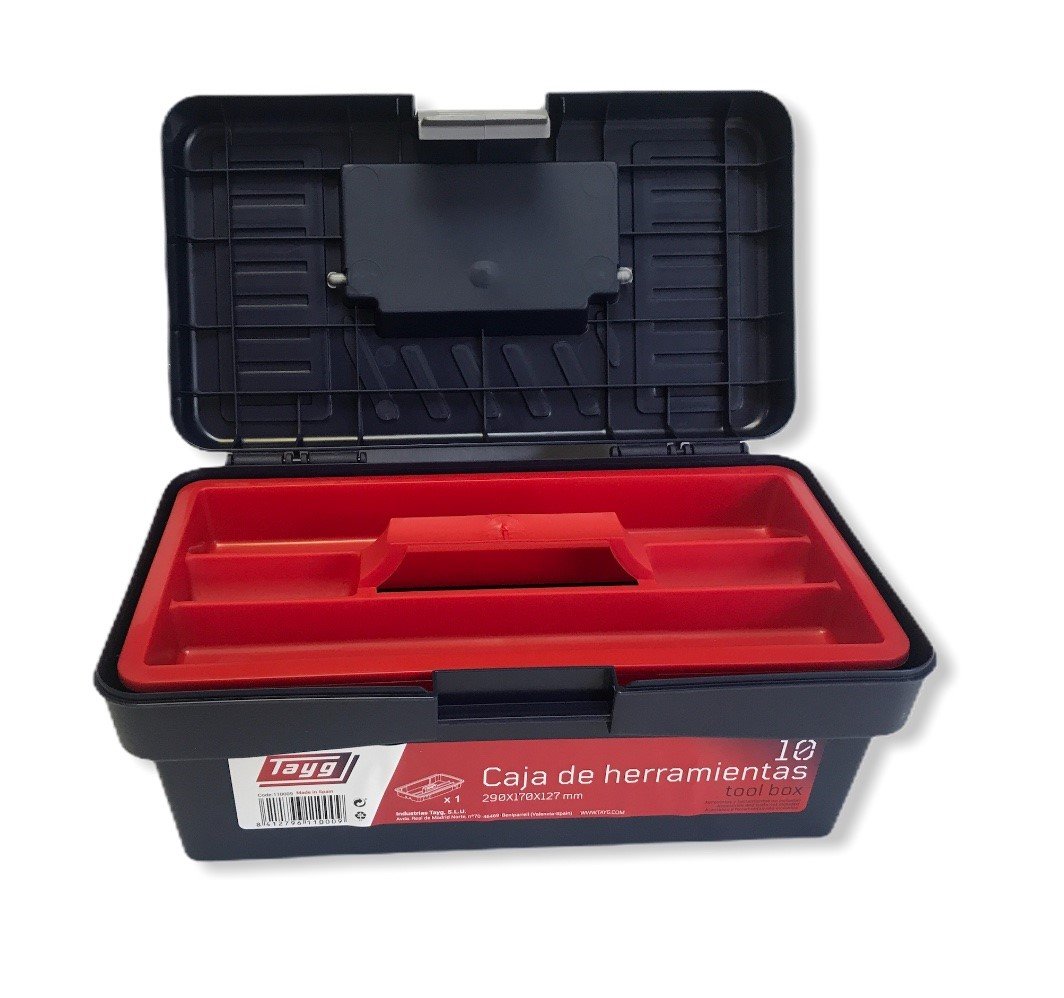 Ящик пластиковий для інструментів Tayg Box 10 Caja htas, 29х17х12,7 см, синій (110009) - фото 5