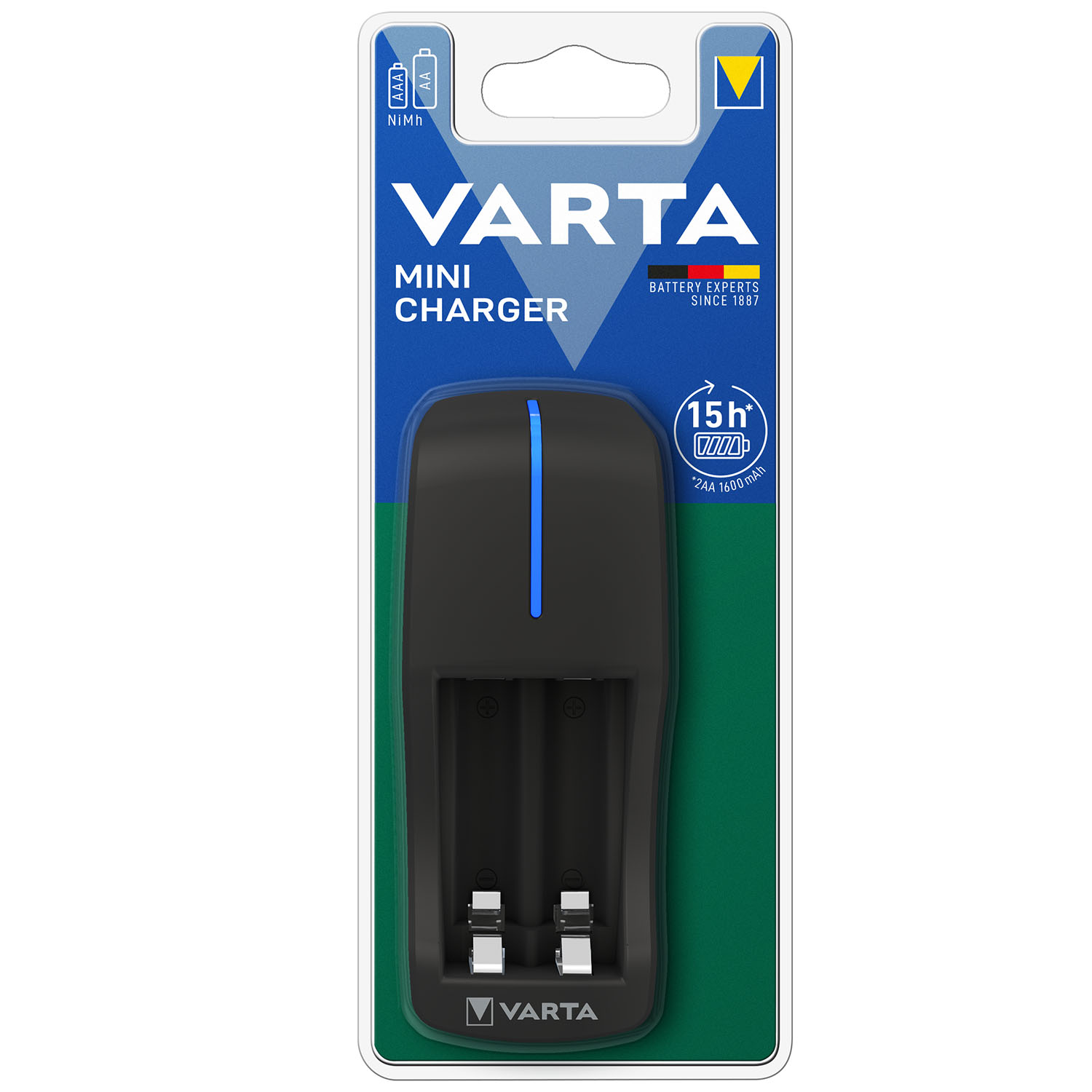 Зарядное устройство Varta Mini Charger (57646101401) - фото 1
