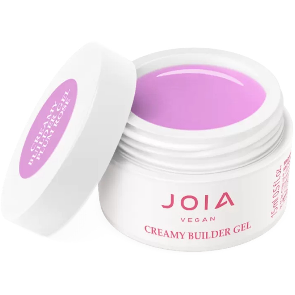 Моделирующий гель Joia vegan Creamy Builder Gel Plum Rose 15 мл - фото 1