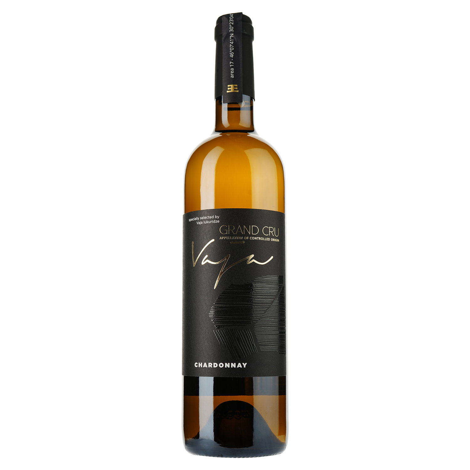 Вино Shabo Vaja Grand Cru Шардоне, біле, сухе, 12,5%, 0,75 л - фото 1