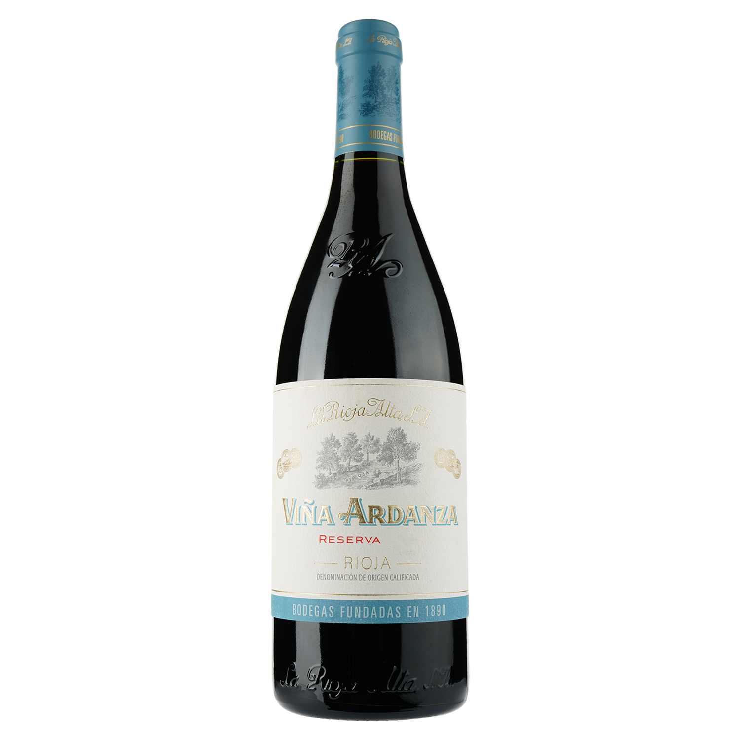 Вино La Rioja Alta Vina Ardanza Reserva 2015, красное, сухое, 0,75 л - фото 1