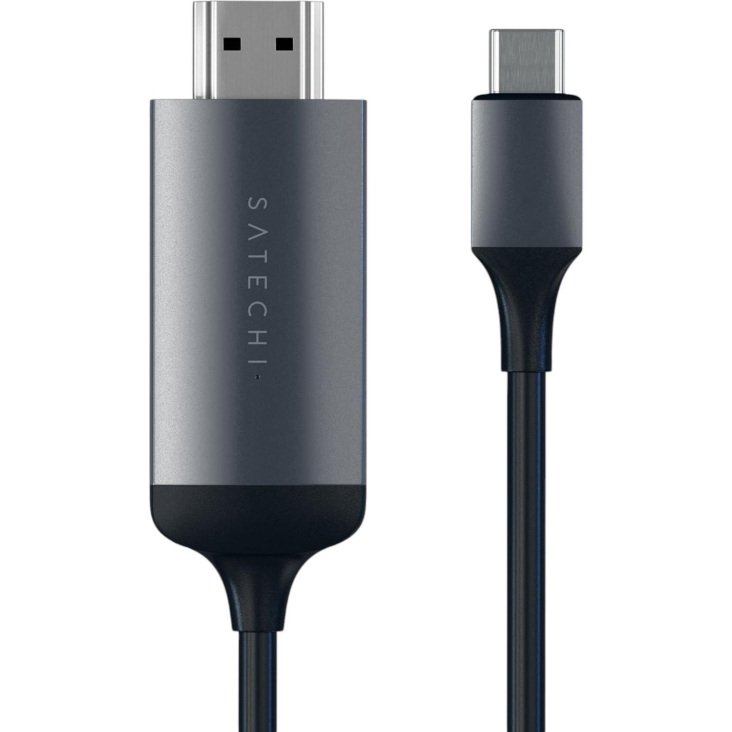 Кабель USB-C to 4K HDMI Satechi Cable Space Gray 1.8 м - фото 1