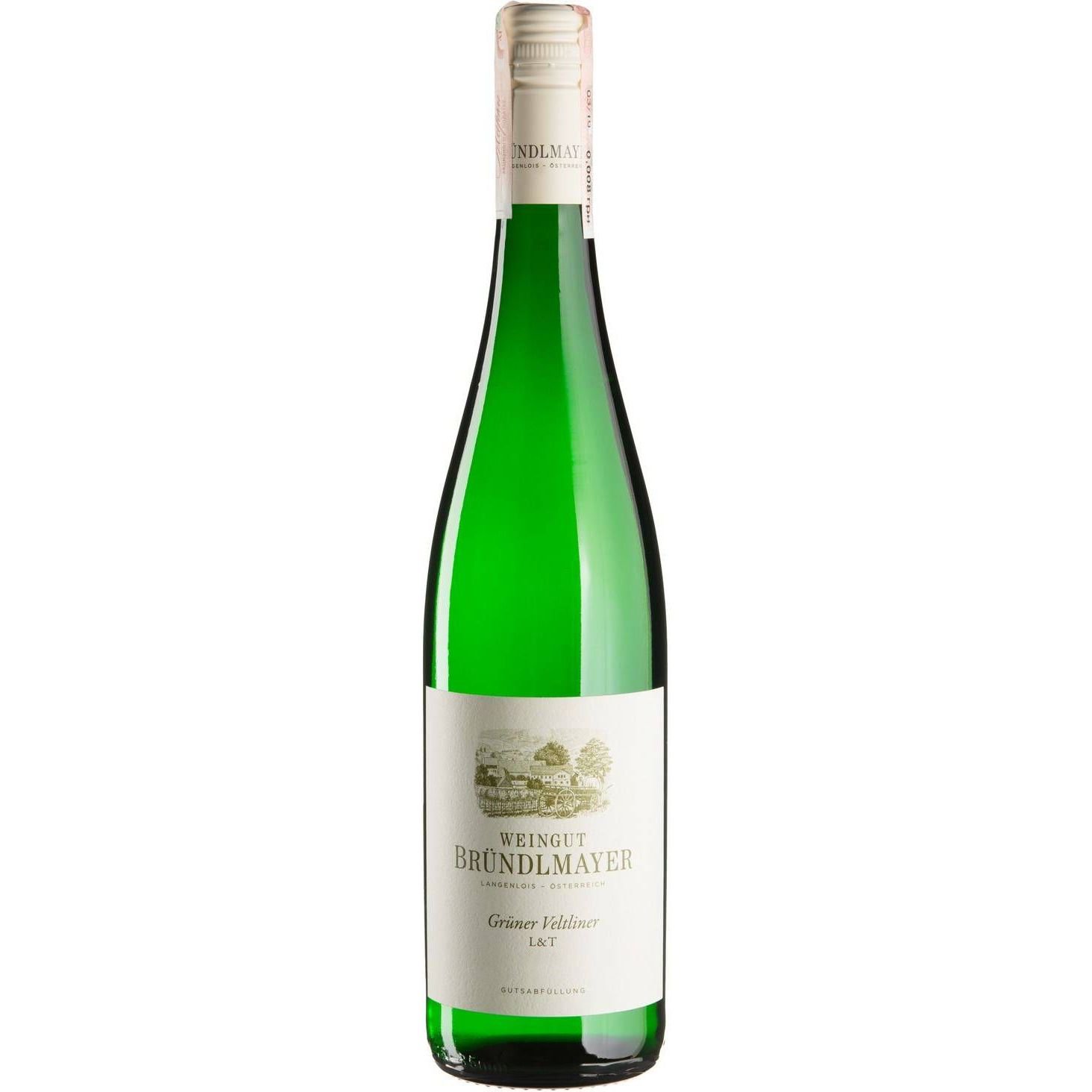Вино Brundlmayer Gruner Veltliner Leicht und Trocken, белое, сухое, 0,75 л - фото 1