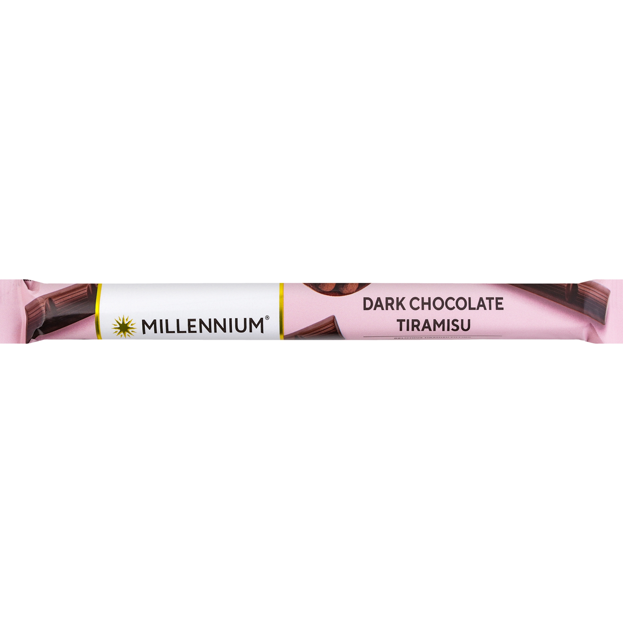 Шоколад черный Millennium Dark Chocolate Tiramisu 38 г - фото 1