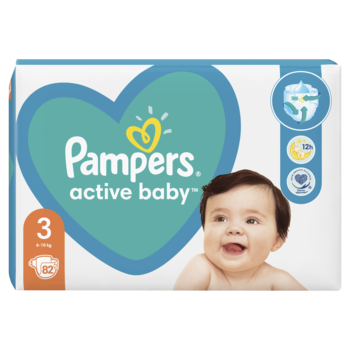 Підгузки Pampers Active Baby 3 (6-10 кг), 82 шт. - фото 2