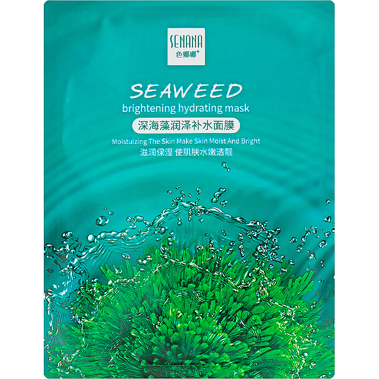 Маска для лица Senana Seaweed Brightening Hydrating, 25 г - фото 1