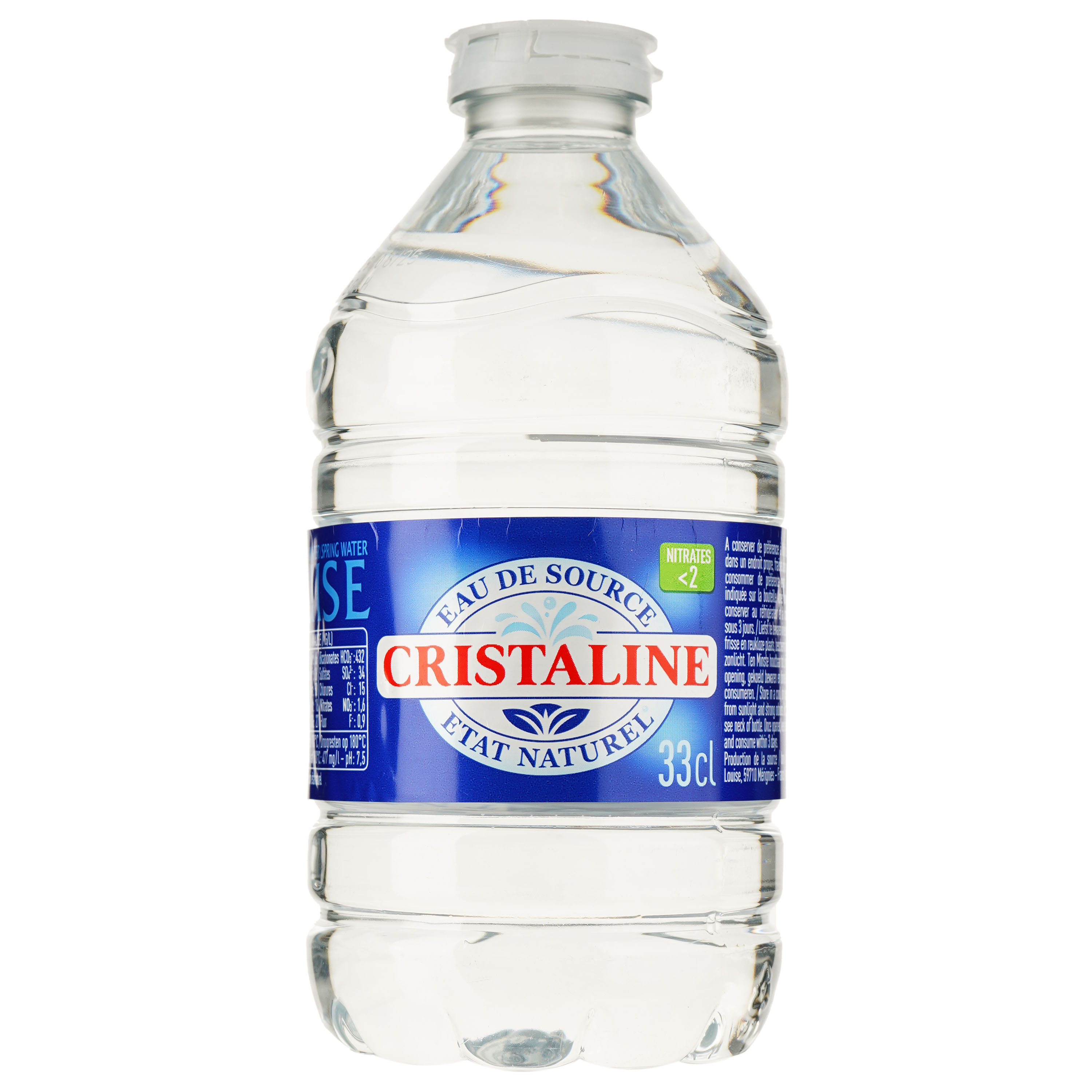 Вода мінеральна Cristaline Louise джерельна негазована 0.33 л (679044) - фото 1