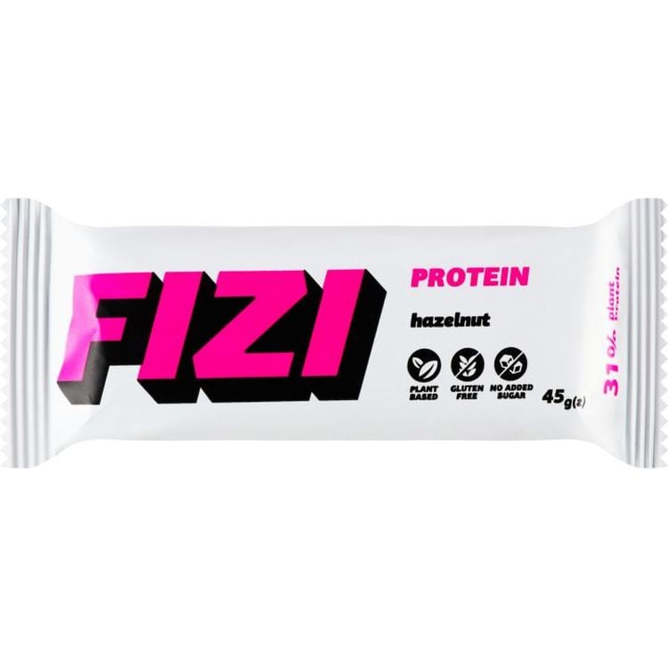 Батончик протеиновый Fizi Protein Hazelnut 45 г - фото 1