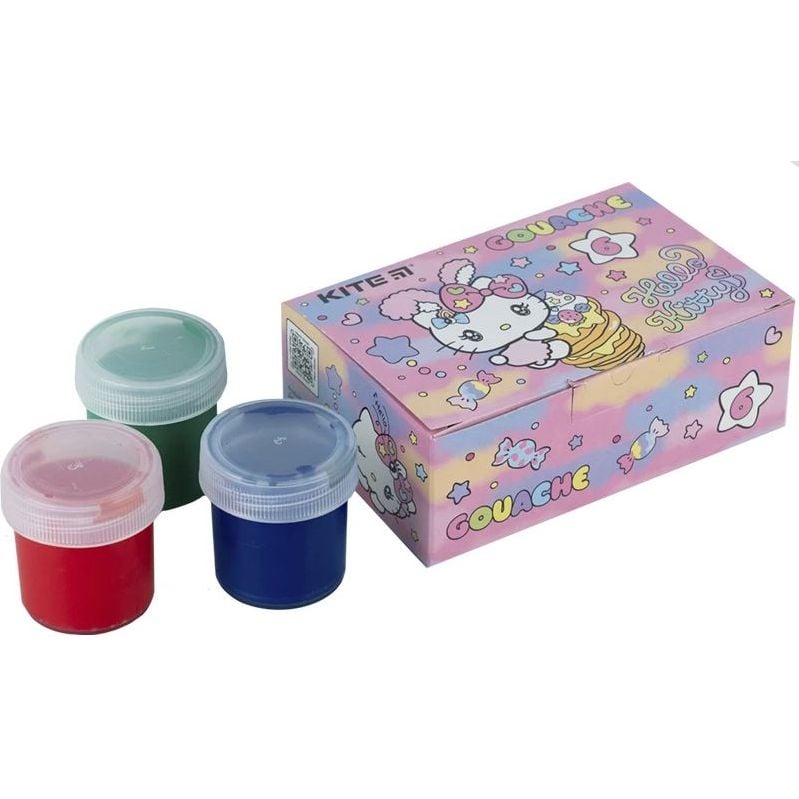 Фарби гуаш Kite Hello Kitty 6 кольорів (HK23-062) - фото 2