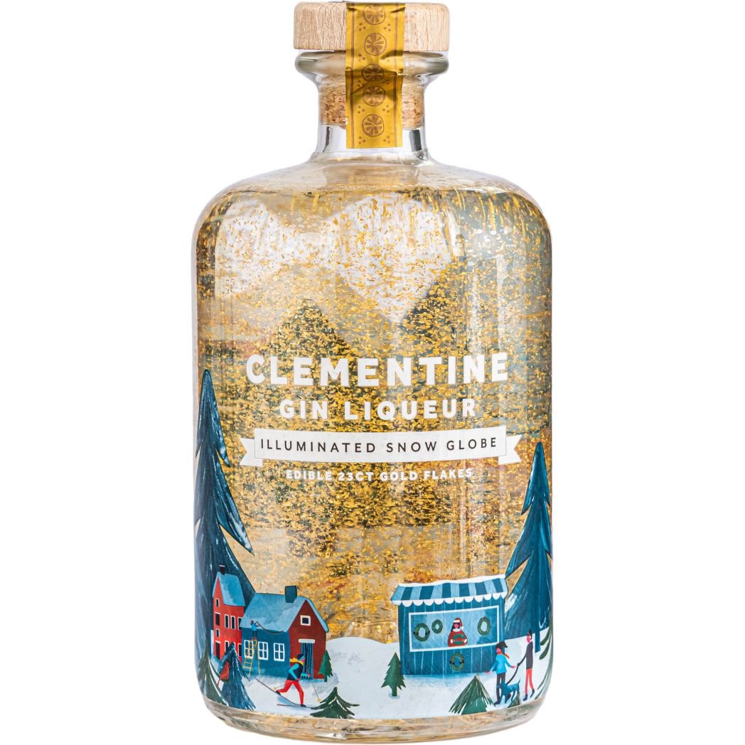 Напій на основі джину Clementine Gin Liqueur Illuminated Snow Globe 20% 0.7 л - фото 1