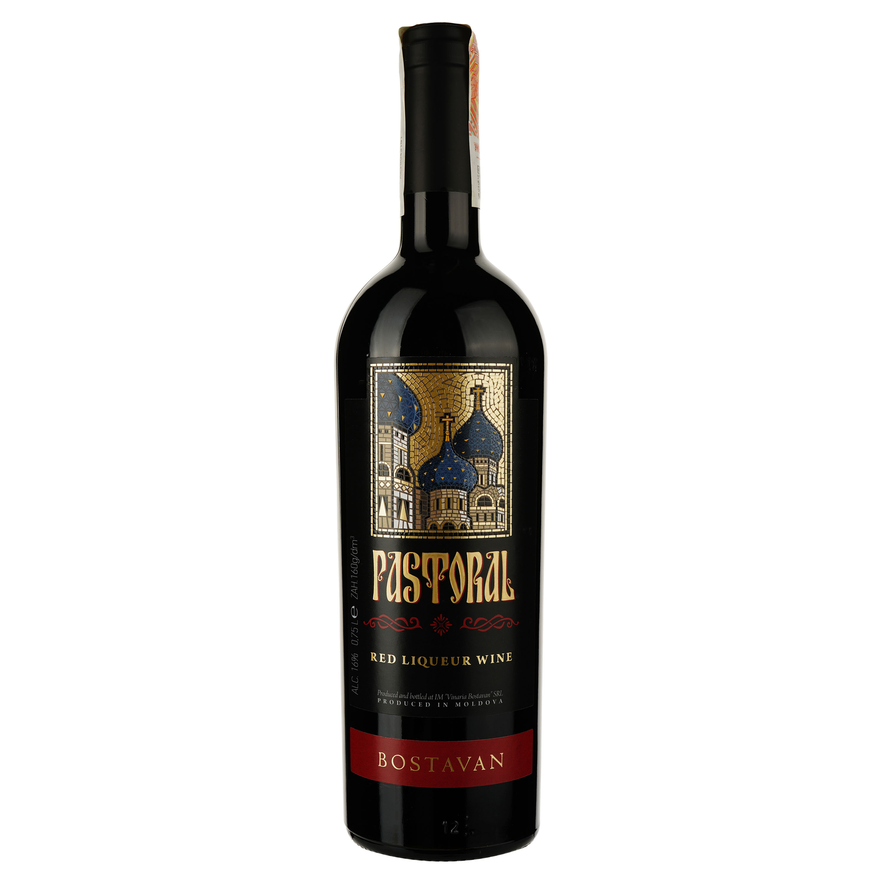 Вино Bostavan Кагор Пастораль десертне, 16%, 0,75 л (705080) - фото 1