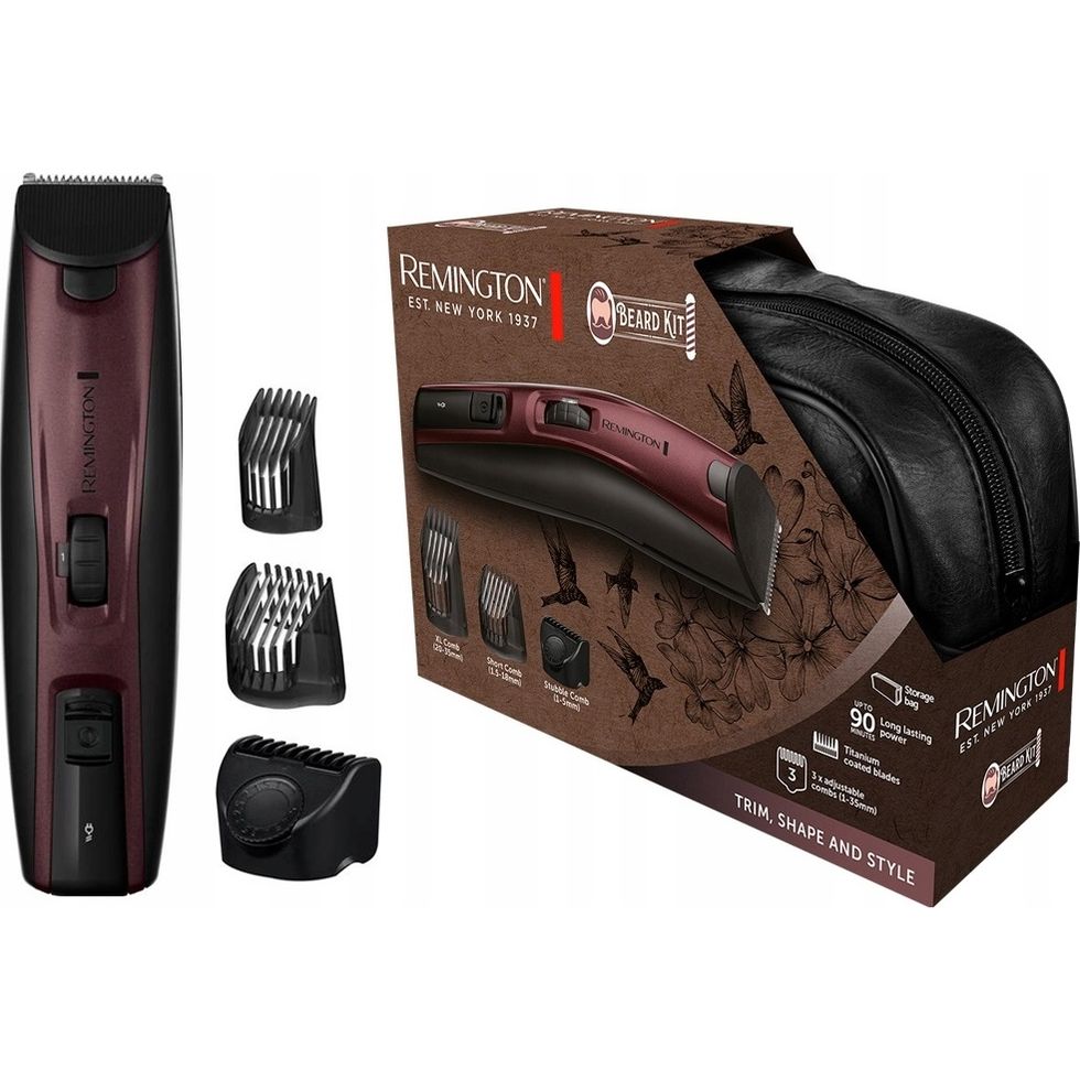 Тример Remington Beard Kit для бороди, вусів і голови бордовий (MB4047) - фото 3