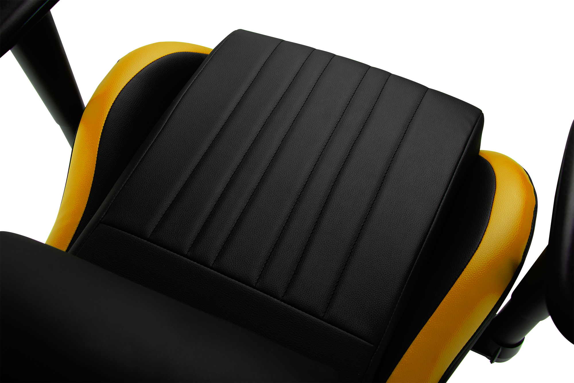 Геймерське крісло GT Racer чорне з жовтим (X-2534-F Black/Yellow) - фото 9