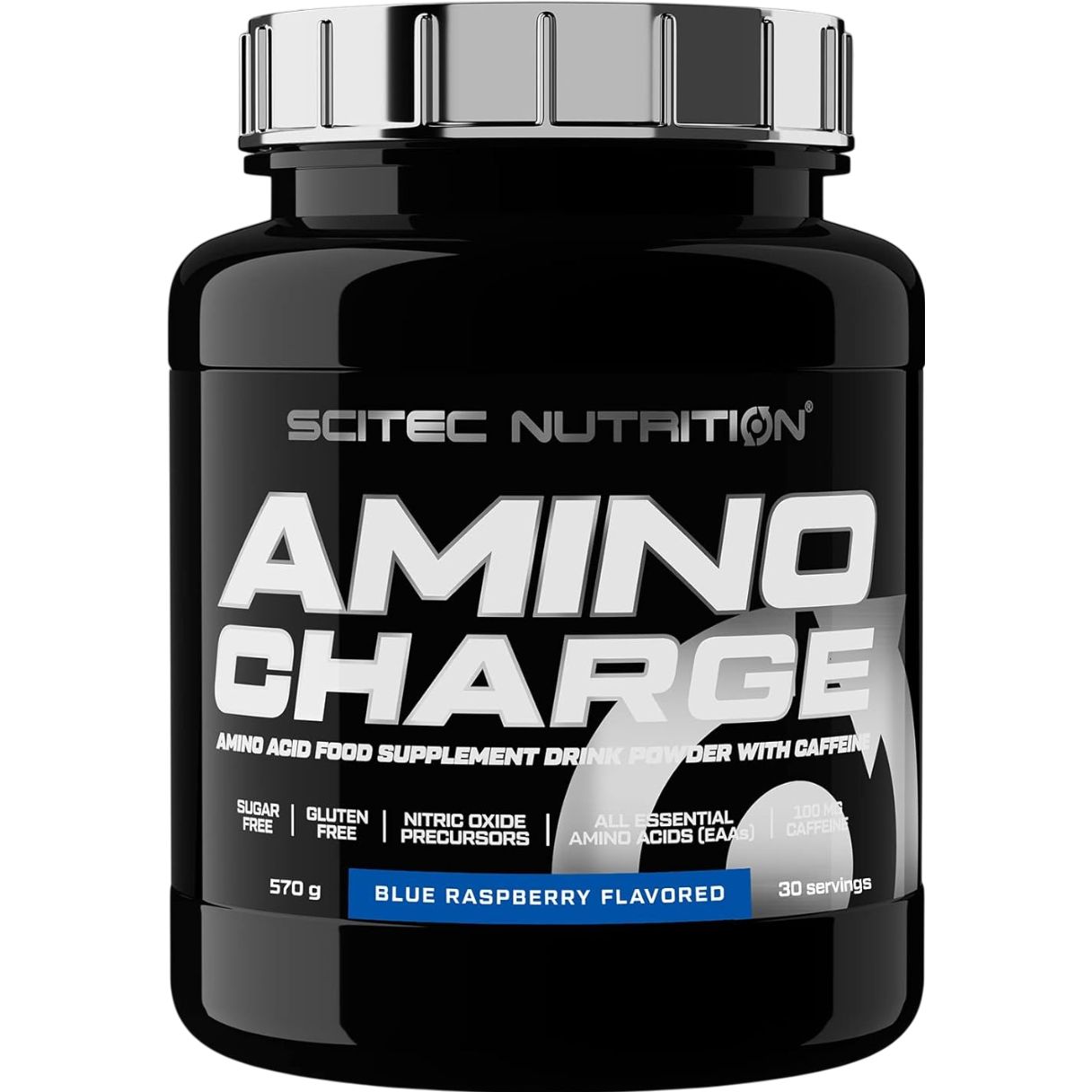 Амінокислоти Scitec Nutrition Amino Charge Блакитна малина 570 г - фото 1