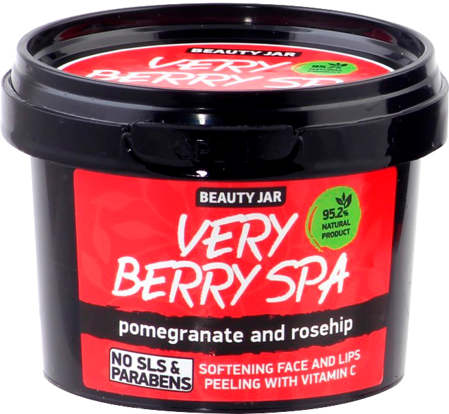 Пілінг для обличчя та губ Beauty Jar Very Berry Spa, 120 мл - фото 1