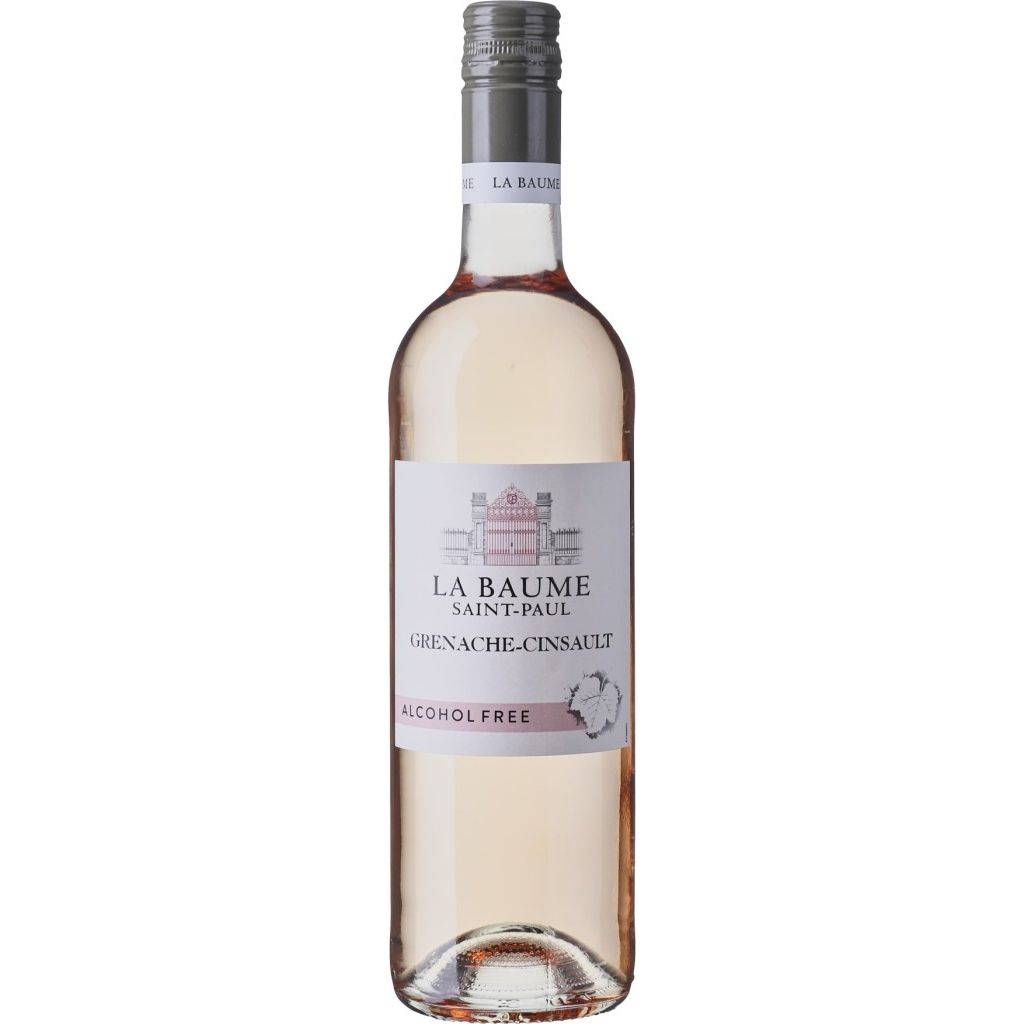 Вино Domaine De La Baume Saint Paul Grenache Cinsault Alcogol free розжеве солодке 0.75 л - фото 1
