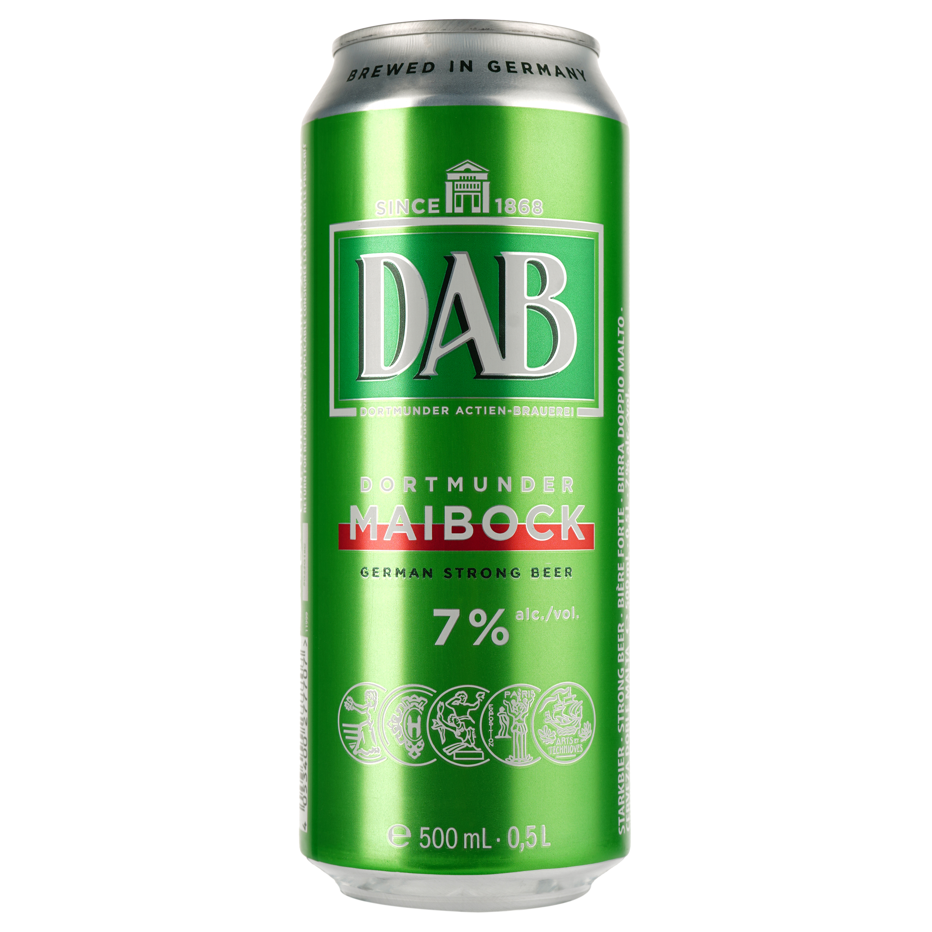 Набор: пиво DAB Export 0.5 л + DAB Wheat Beer 0.5 + DAB Maibock 0.5 + DAB Ultimate Light 0.5 л ж/б - фото 9