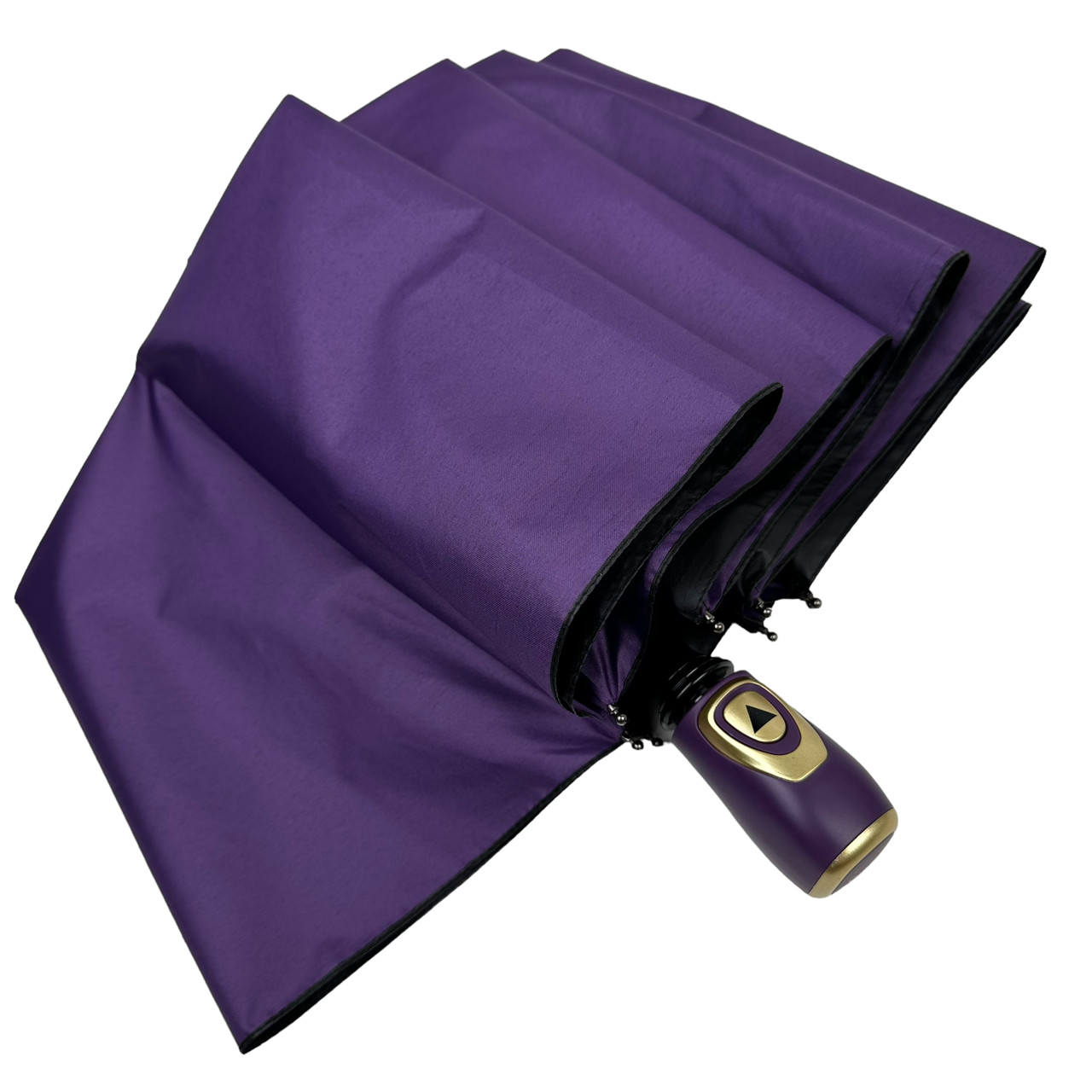 Женский складной зонтик полуавтомат Susino 99 см фиолетовый - фото 5