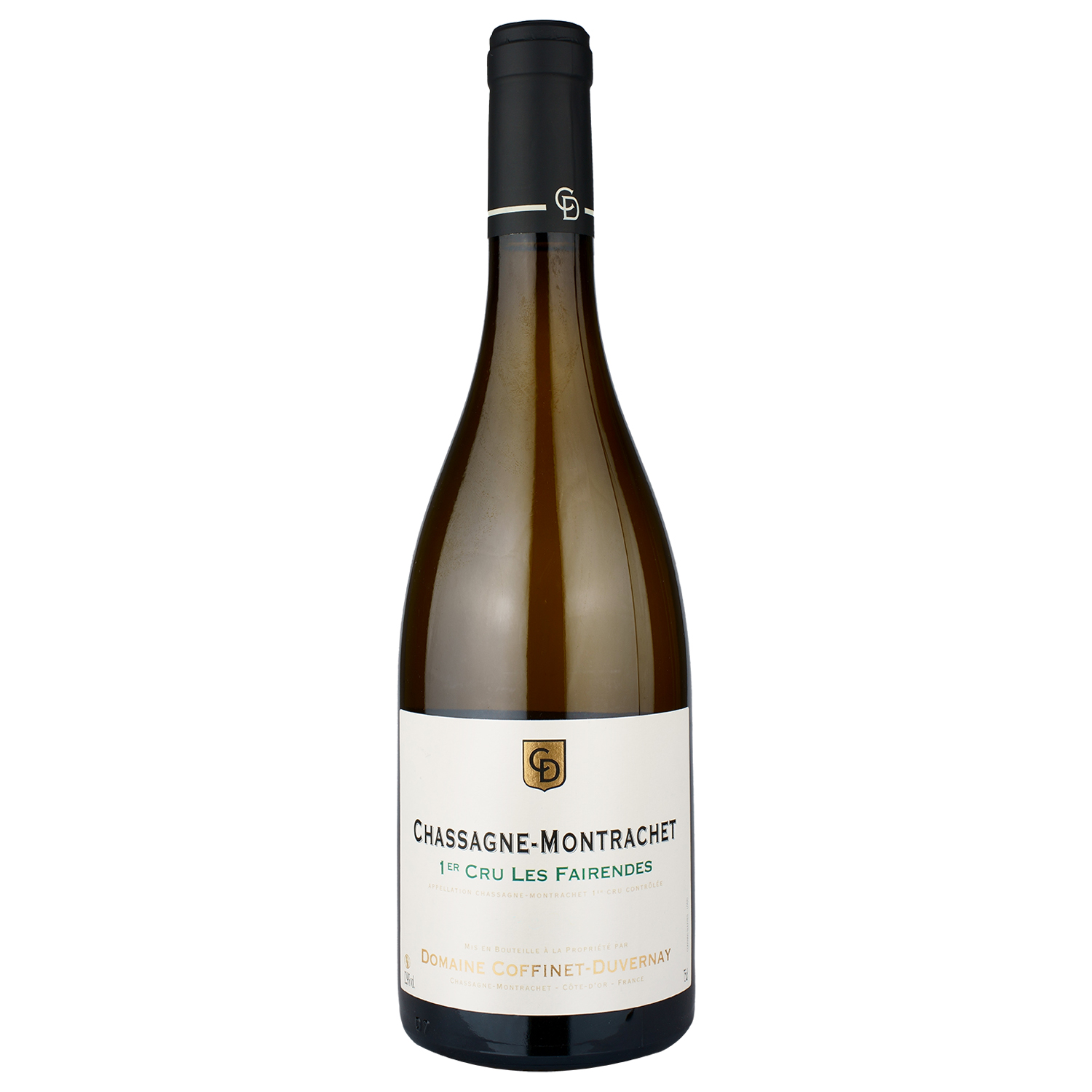 Вино Coffinet-Duvernay Chassagne-Montrachet 1er cru Les Fairendes 2020, белое, сухое, 0,75 л - фото 1