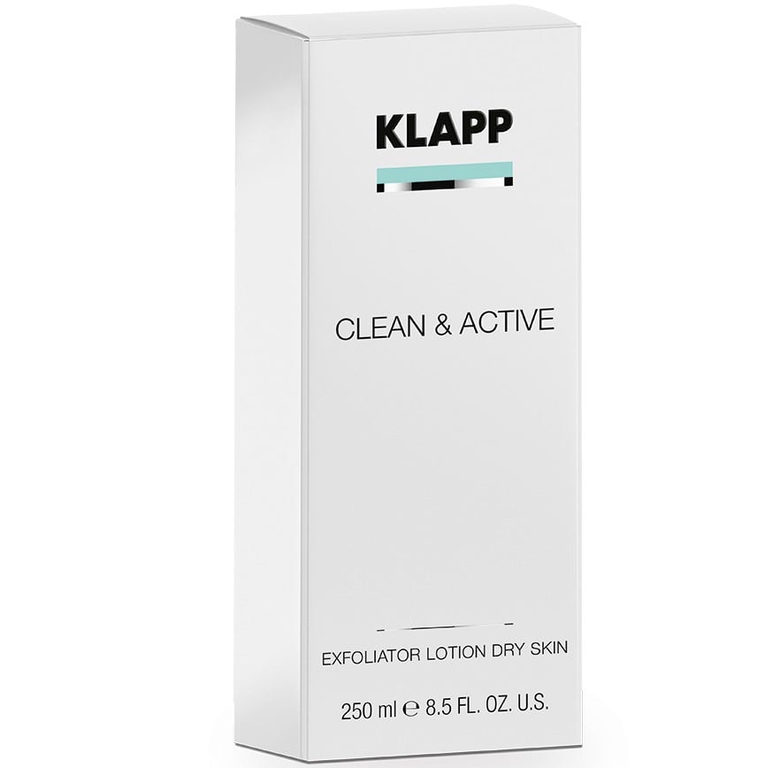 Ексфоліатор Klapp Clean & Active Exfoliator Dry Skin для сухої шкіри обличчя, 250 мл - фото 2