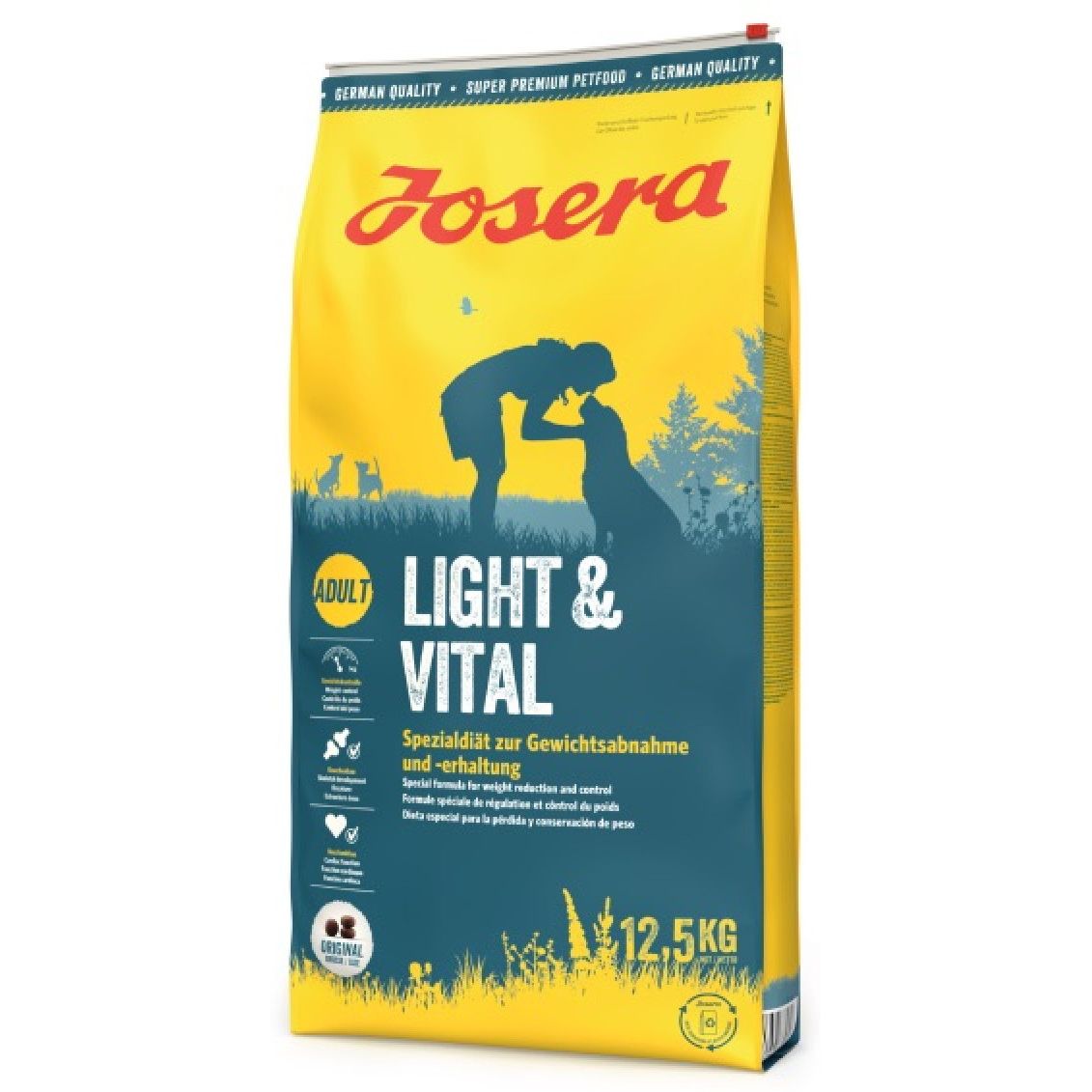 Сухой корм для собак Josera Light&amp;Vital 12.5 кг - фото 1