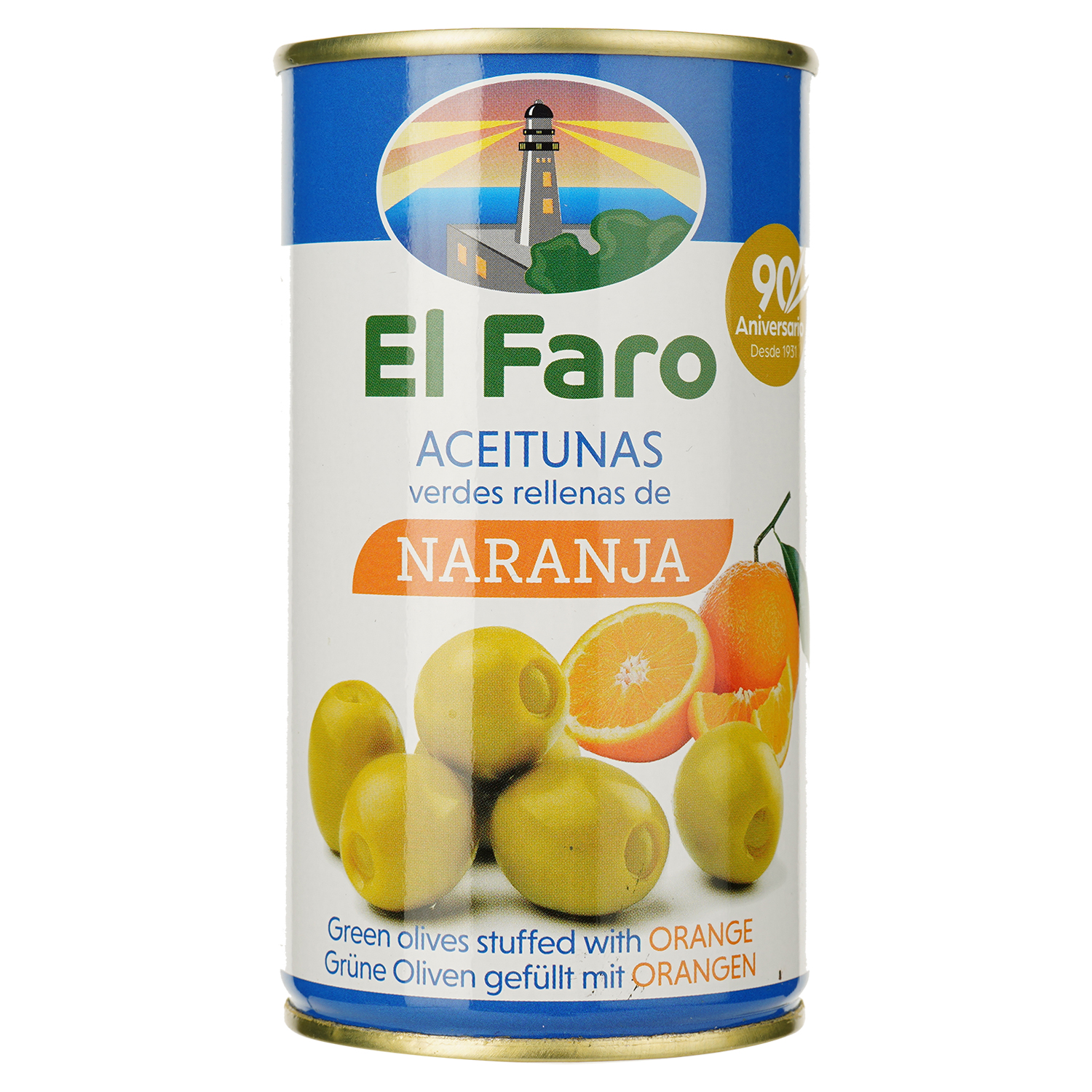 Оливки El Faro фаршировані апельсином 350 г (877062) - фото 1
