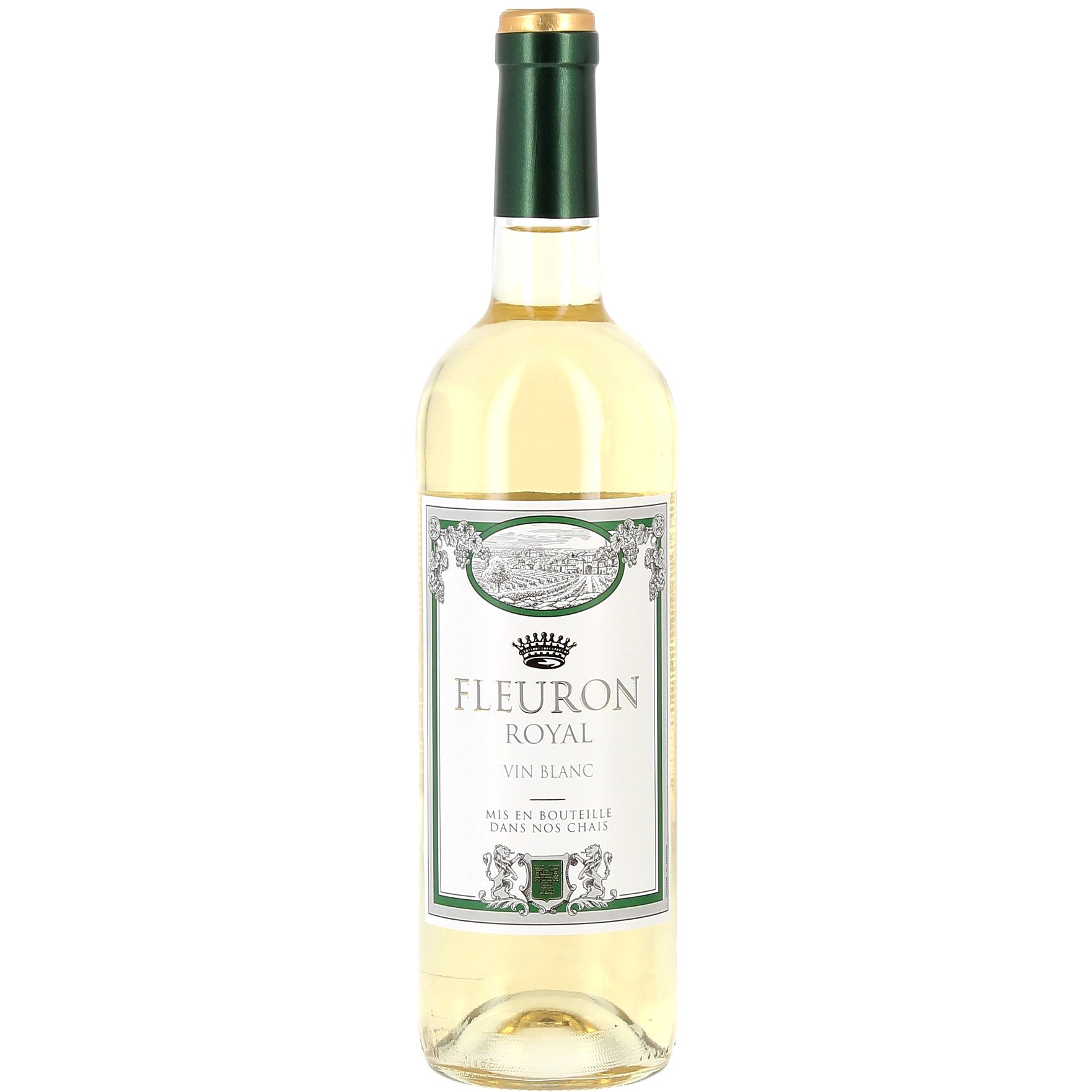 Вино Fleuron Royal Blanc Sec біле сухе 11-14.5% 0.75 л - фото 1