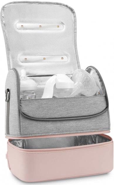 Портативний ультрафіолетовий універсальний стерилізатор-сумка 59S UVC LED P14 Pink, рожевий (3990513) - фото 3