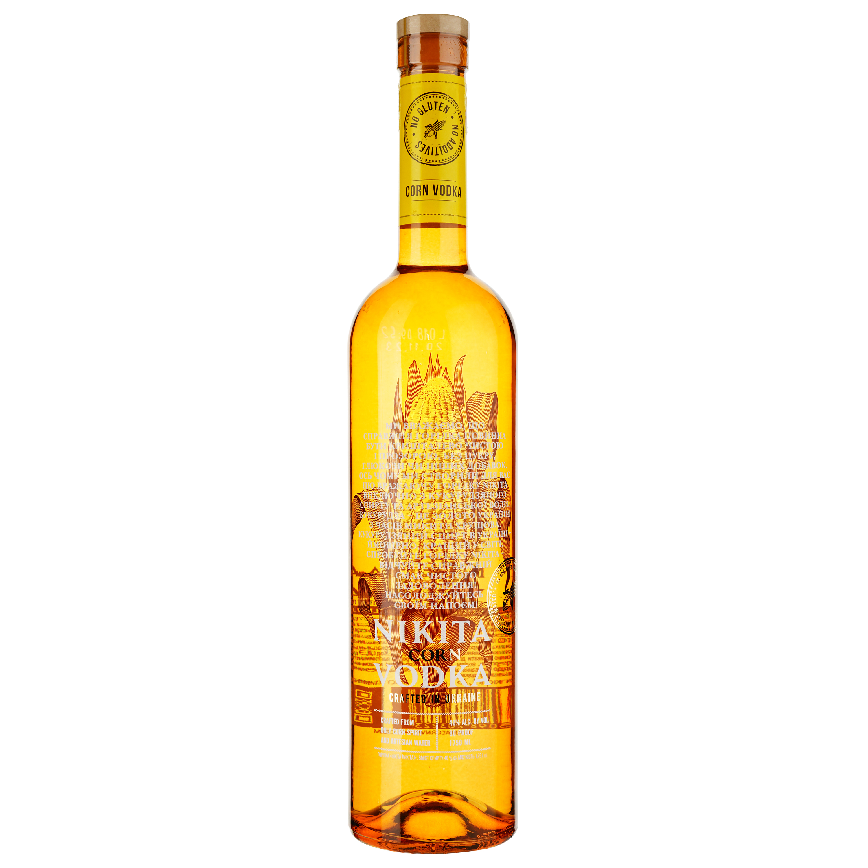 Горілка Nikita Corn 40% 1.75 л - фото 1