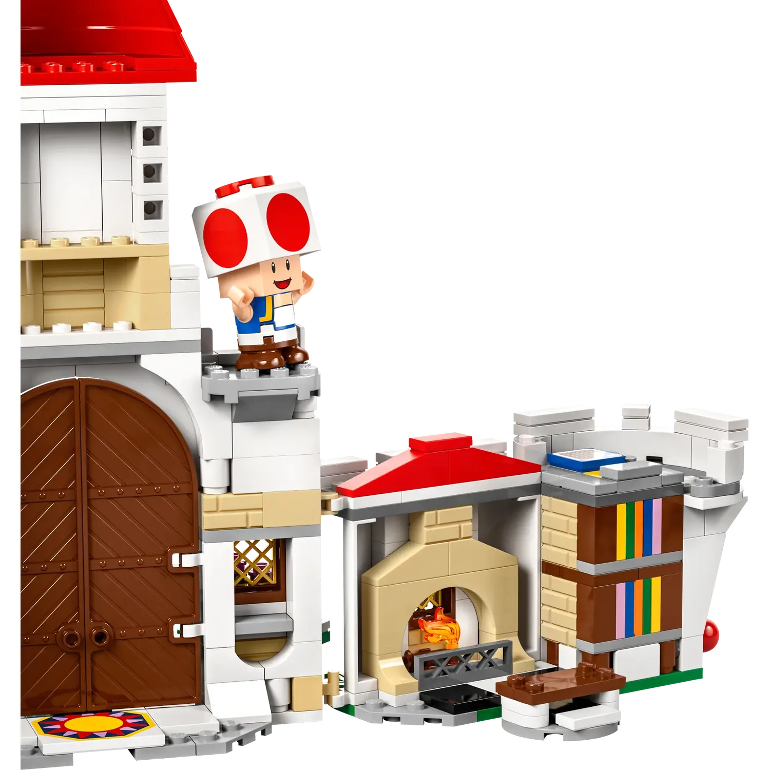 Конструктор LEGO Super Mario Битва з Роєм біля замку Піч 738 деталей (71435) - фото 4