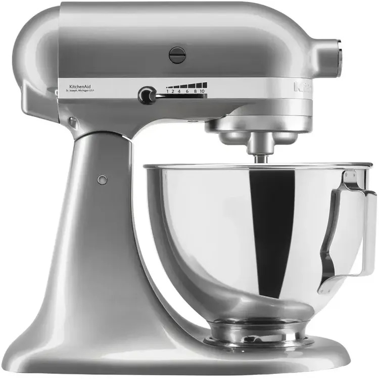 Планетарный миксер KitchenAid 4.3 л хром (5KSM95PSEMC) - фото 2